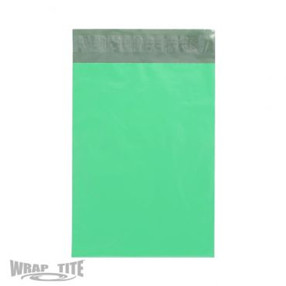 7.5" X 10.5" Green Poly Mailer, 1000/cs