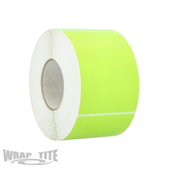 4"X6" Thermal Transfer  Label, Roll, Green374U; 1000/rl; 4 rls/case