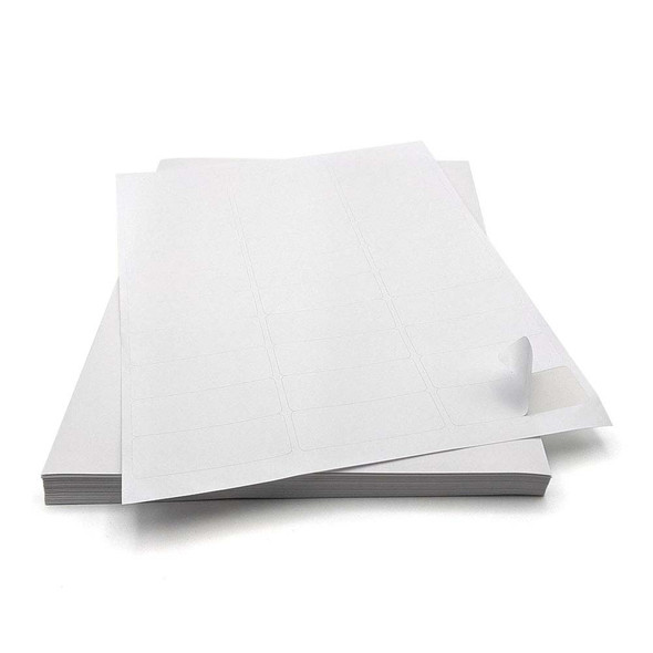4" x 2" - 10/Page Sheet Label,White