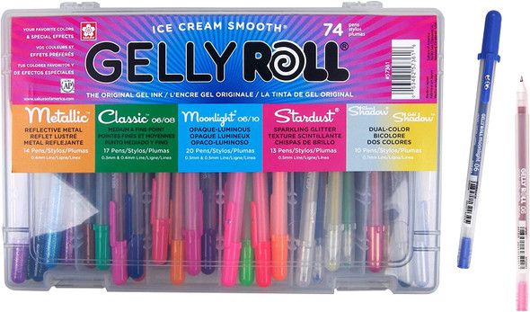 Gelly roll artist gift set 74pcs 57361 