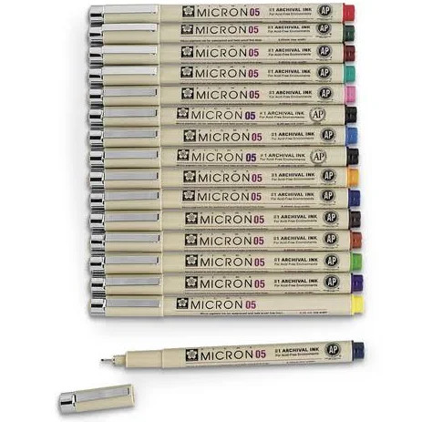 50075 16 color 05 Sakura Micron cube set