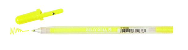 GELLY ROLL MOONLIGHT 10 BOLD FLUORESCENT YELLOW