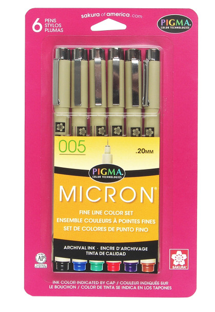 MICRON 6 PC SET (005) - ASST