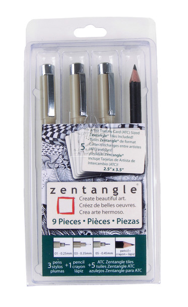 CLAM, ZENTANGLE 9 PC SET