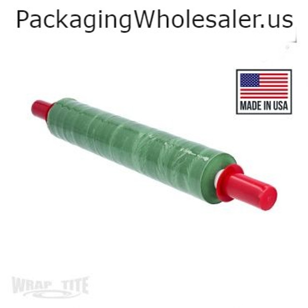 ZPW2080FG8 20 x 1000 x 80 4 rls cs Pipe Wrap Green with 8 Red Hdl