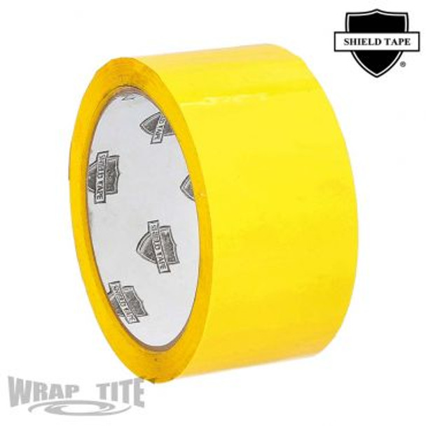 48mm x 100m, 2 mil, 36 rls/cs, Yellow Acrylic Tape