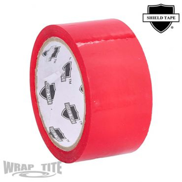 48mm x 100m, 2 mil, 36 rls/cs, Red Acrylic Tape