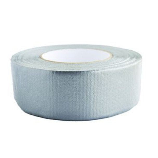 3" x 60 yds, Silver Duct Tape, 16 rls/cs; 9 mil