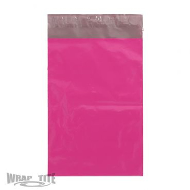 7.5" X 10.5" Pink Poly Mailer, 1000/cs