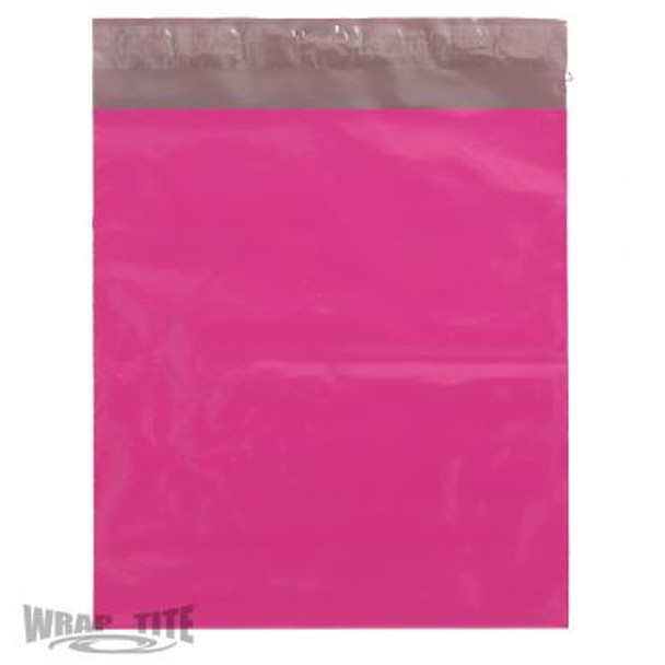 14.5" X 19" Pink Poly Mailer, 500/cs