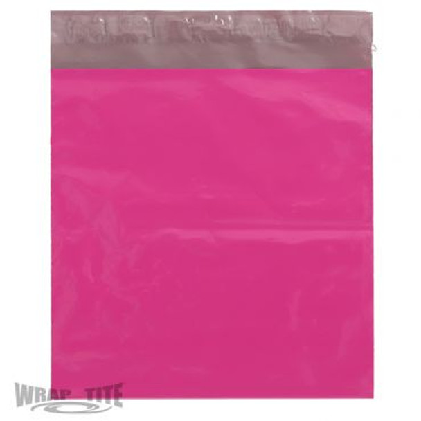19" X 24" Pink Poly Mailer, 200/cs