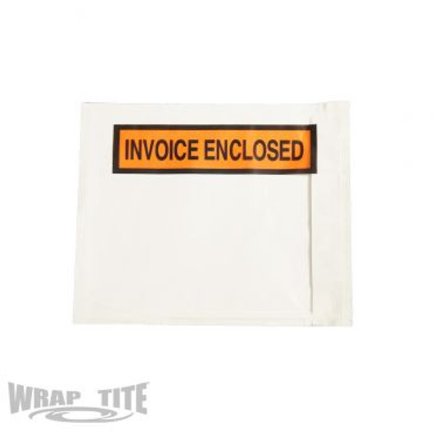 4.5 x 5.5 Invoice Enclosed, Panel Face, 1,000/cs