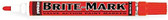 84006 RED PAINT MARKER BRITE-MARK ® 916 Medium Tip