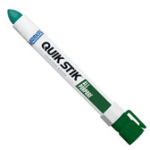 Green Quik Stik Paint marker by Markal Made in the USA