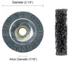 Silca BJ1184XXXX Deburring Wheel