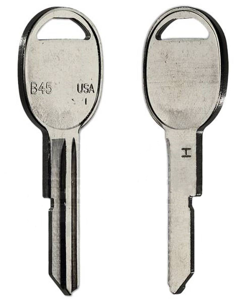 KABA ILCO B45-P GM DR/Trunk Key Blank KABA ILCO B45-P GM DR/Trunk Key Blank