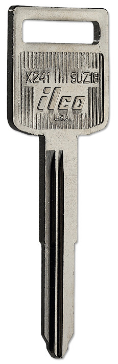 Suzuki Motorcycle Keys and Key Blanks | Ilco SUZ18 X241