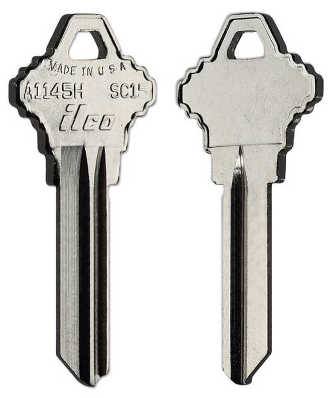 Schlage Keys and Key Blanks | Ilco SC15 A1145H