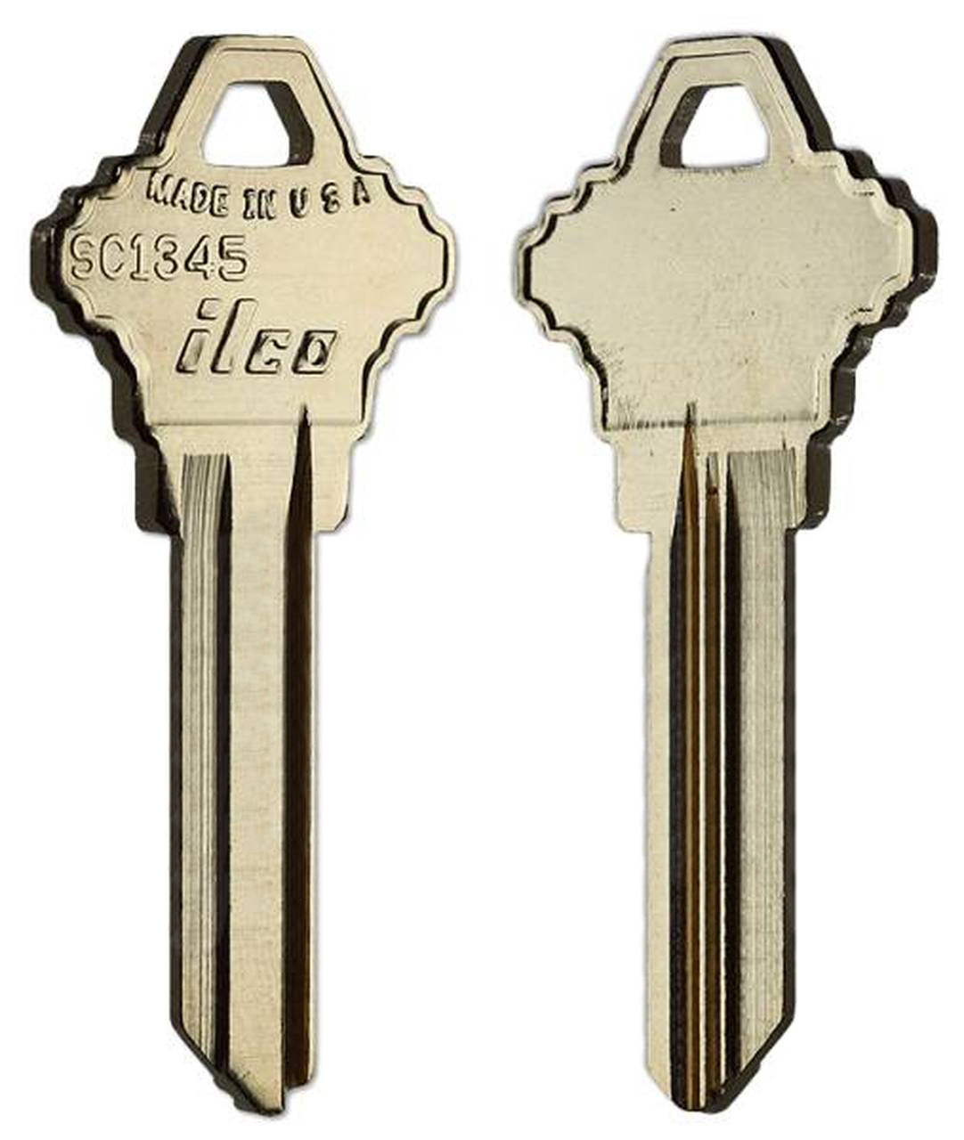 Schlage SC1345 Key Blanks. Wholesale Keys.