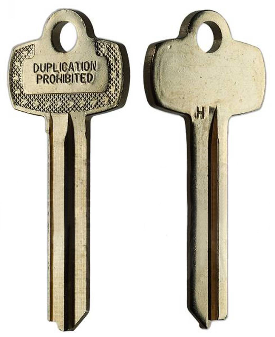 Best H Section Keys and Key Blanks | ILCO 1A1H1