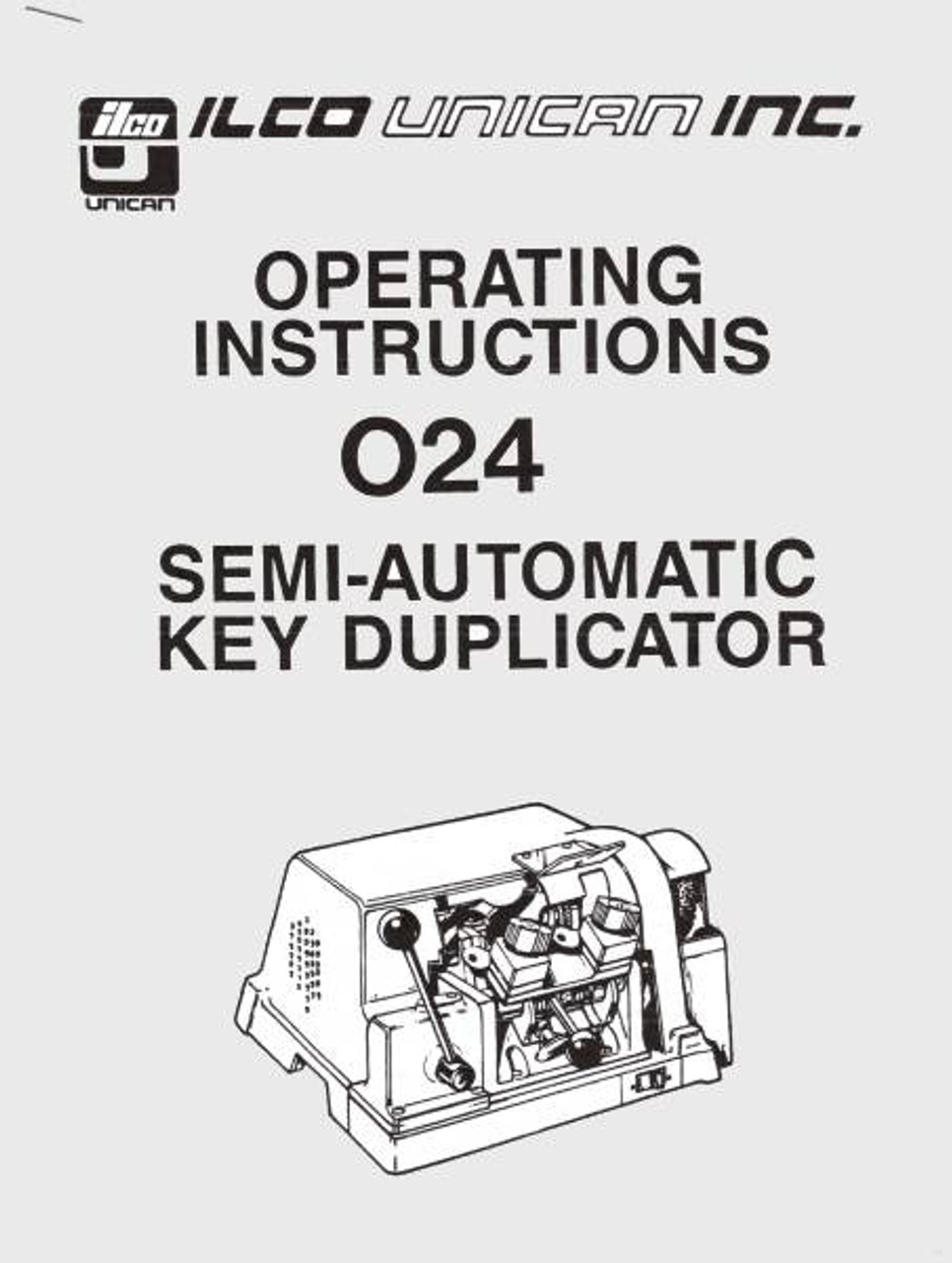 Automatic Key Machine (w/Manual Override & 4-Way Jaws!)