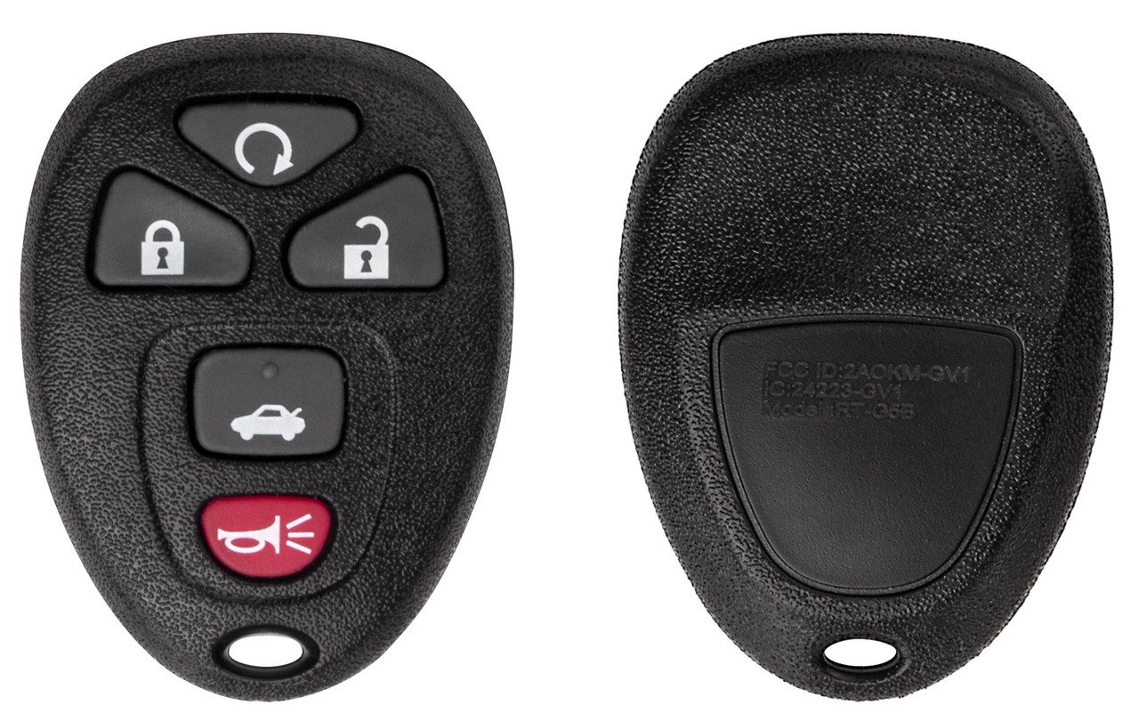 2PCS Remote Car Key Fob 5b Replacement Set Fit Pontiac