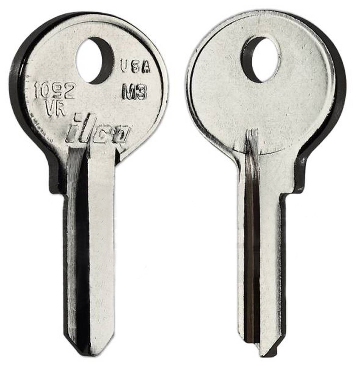 Master Padlock Keys And Key Blanks Ilco M3 1092vr