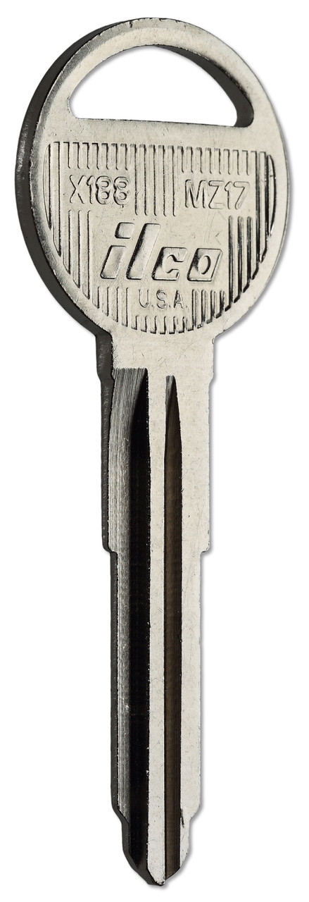 Mazda Keys and Key Blanks | Ilco MZ17 X188