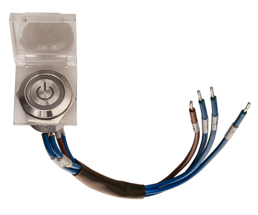 Silca Push Button Switch with Cover | Silca D950097ZR