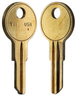 1 1930's Ford Locks Y14  01122AR Key Blank New For Various Locks 
