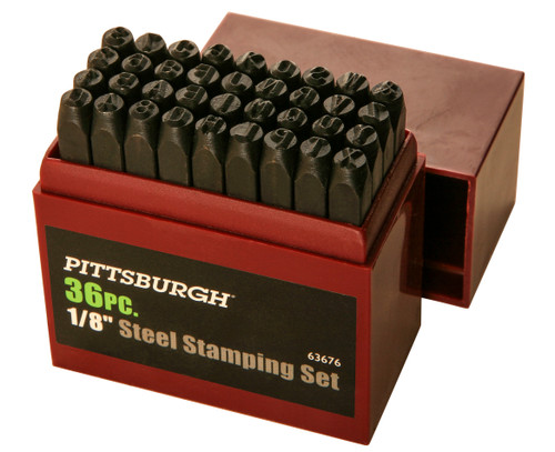 1/8" Number & Letter Stamps