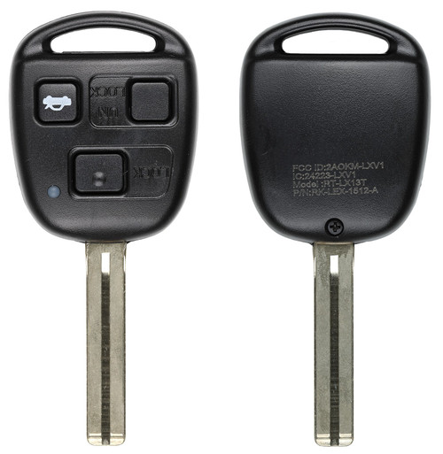 Replacement Lexus 3 Button Car Key - RHK-LEXUS-3B1