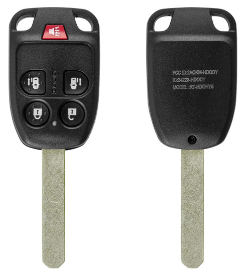 Replacement Honda 5 Button Car Key - RHK-HON 5B1