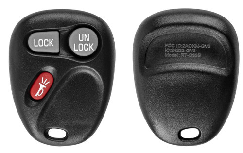 Replacement Chevy and GMC Car Remote - RKE-GM-3B9