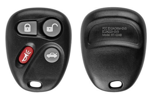 Buick, Cadillac, Oldsmobile and Pontiac Car Remote - RKE-GM-4B22