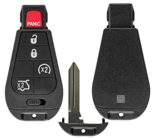 Jeep 5 Button Car Key | Ilco POD-LAL-5B7