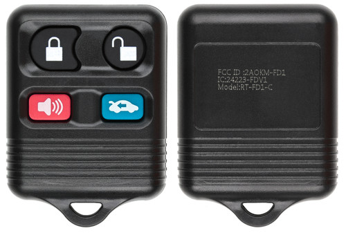 Ford, Lincoln & Mercury 4 Button Remote | Ilco RKE-FORD-4B2