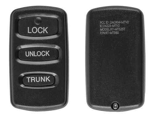 Chrysler, Dodge and Mitsubishi 3 Button Car Remote | ILCO RKE-MITS-3B4