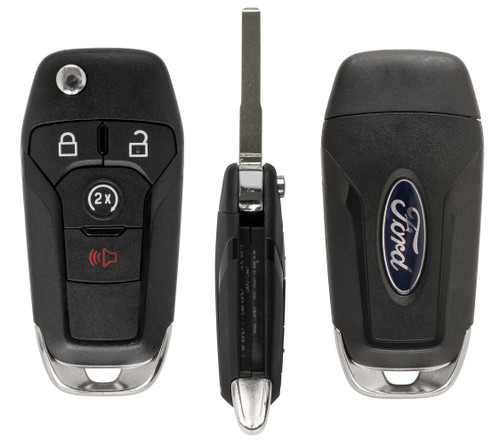 Replacement Ford 4 Button Truck Key | OEMR FLIP-FORD-4B1 