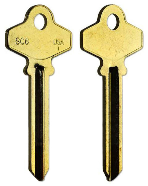 Ilco SC6 1307A Key Blanks.