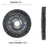 Ilco 814-00-51 Deburring Wheel