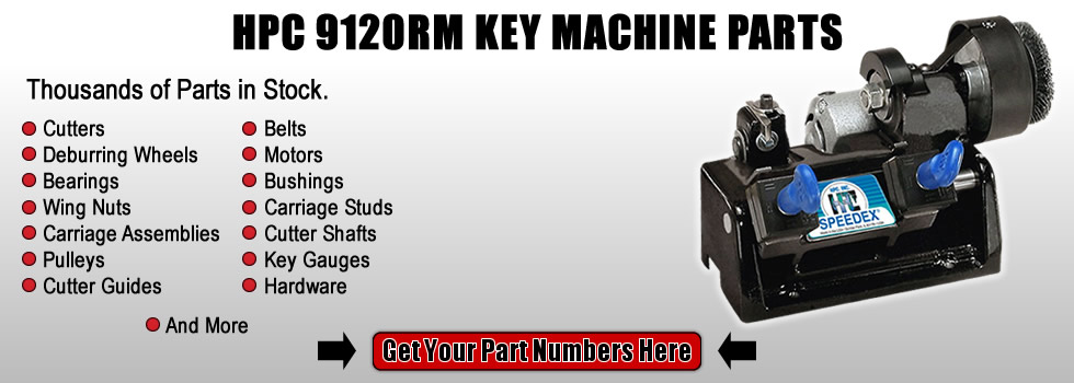 HPC Mini Speedex® Key Duplicator Machine - Commercial Door