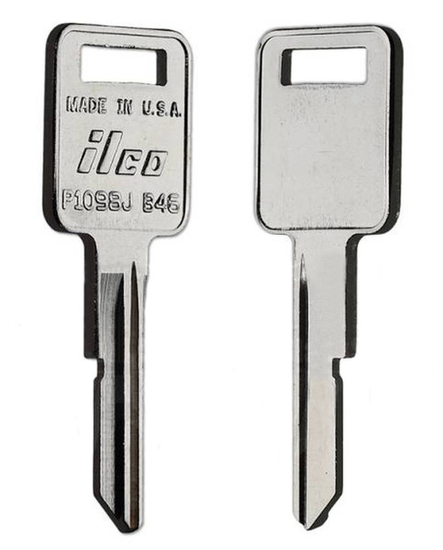 General Motors Keys and Key Blanks | ILCO B46 P1098J