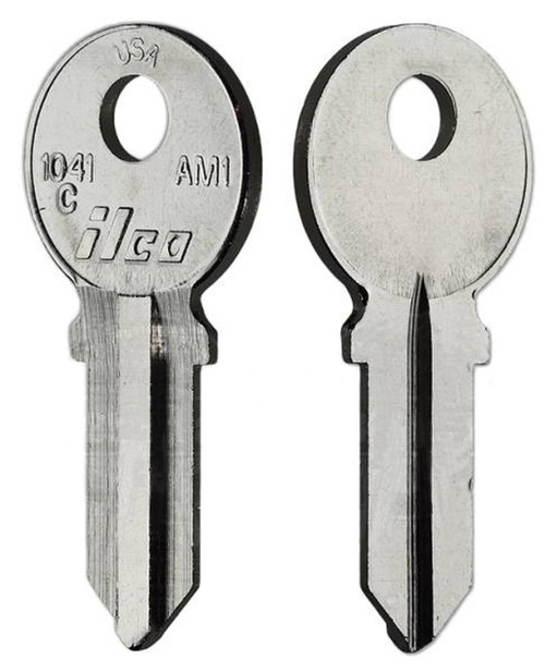 American Lock Keys and Key Blanks ILCO AM1 1041C