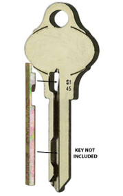 Schlage S Key Cutting Shim - SSKCS