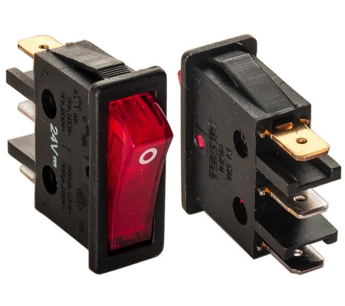 Silca D9A4229ZR Rocker Switch | Ilco BJ1437XXXX