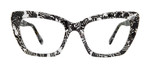 Black And White Thread Front View
