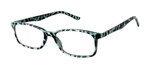 Gels Manhattan Reading Glasses in Mint Licorice Main View Gels Manhattan Reading Glasses in Mint Licorice Main View