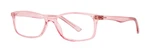 Gels Manhattan Reading Glasses in Blush Crystal Angle View