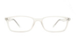 Gels Manhattan Reading Glasses in Matte Crystal Front View Gels Manhattan Reading Glasses in Matte Crystal Front View